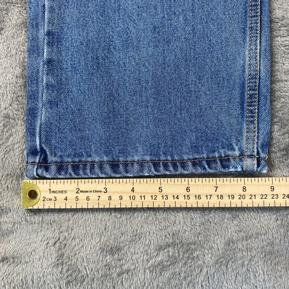 Levi's 505 Jeans Mens 40x30 Blue‎ Regular Fit Straight Leg Medium Wash Denim